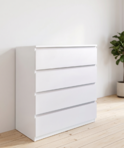 Tủ 4 Ngăn Kéo 1 Cánh Phủ Melamine