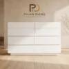 Bàn 8 Ngăn Kéo Phủ Melamin