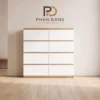 Tủ 8 Ngăn Kéo Phủ Melamine