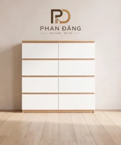 Tủ 8 Ngăn Kéo Phủ Melamine